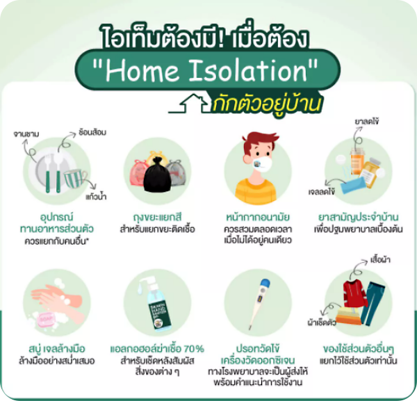 ไอเท็มต้องมี เมื่อกักตัวอยู่บ้าน